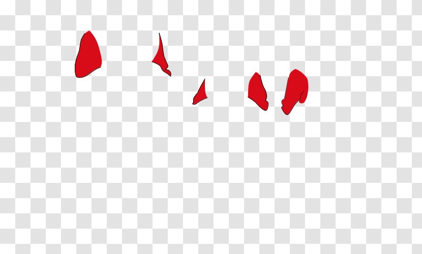 Color Scheme Font - Heart - Red Transparent PNG
