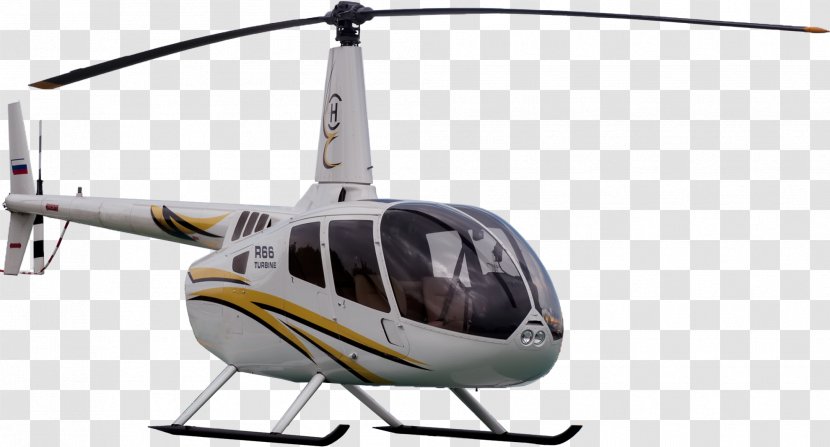 Helicopter Rotor Robinson R66 R44 Heliport - Aircraft Transparent PNG