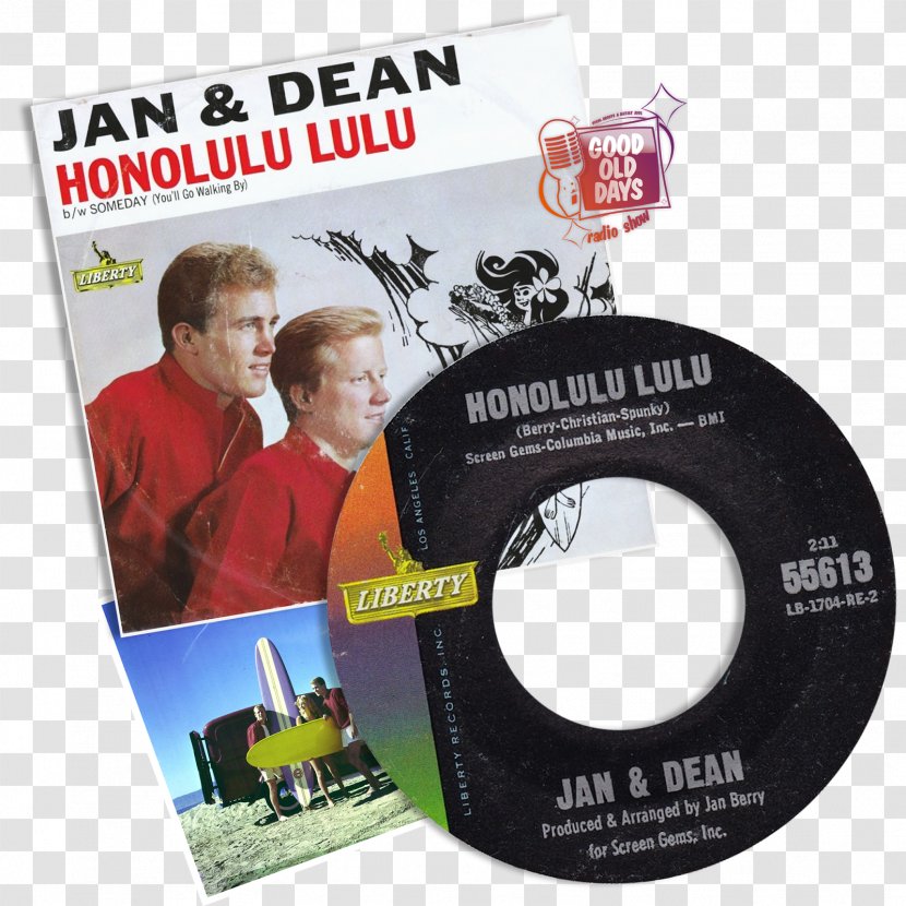 Ride The Wild Surf Jan And Dean DVD United Kingdom Phonograph Record - Asensio Transparent PNG