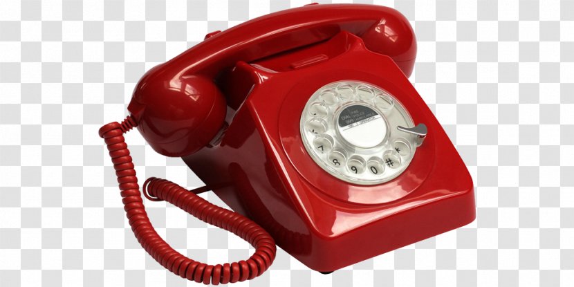 Rotary Dial Push-button Telephone Home & Business Phones Retro Style - Hardware - Continental Nostalgic Transparent PNG