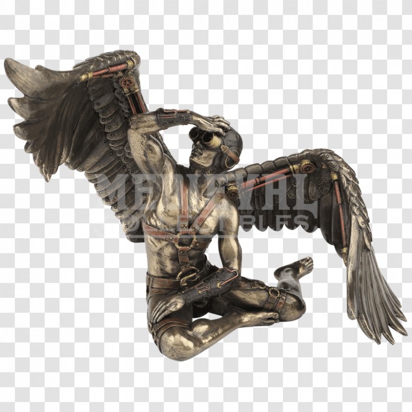 Bronze Sculpture Statue Figurine Steampunk - Hot Air Balloon Costume Transparent PNG