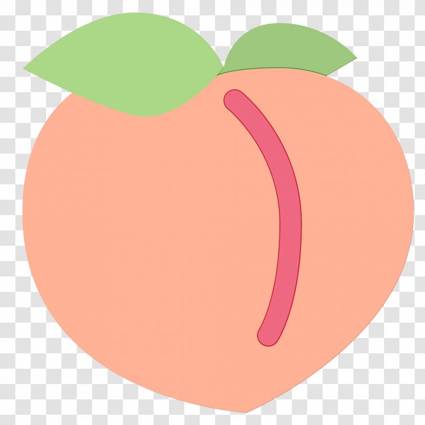 Emoji Peach Food - Drink - Malus Transparent PNG
