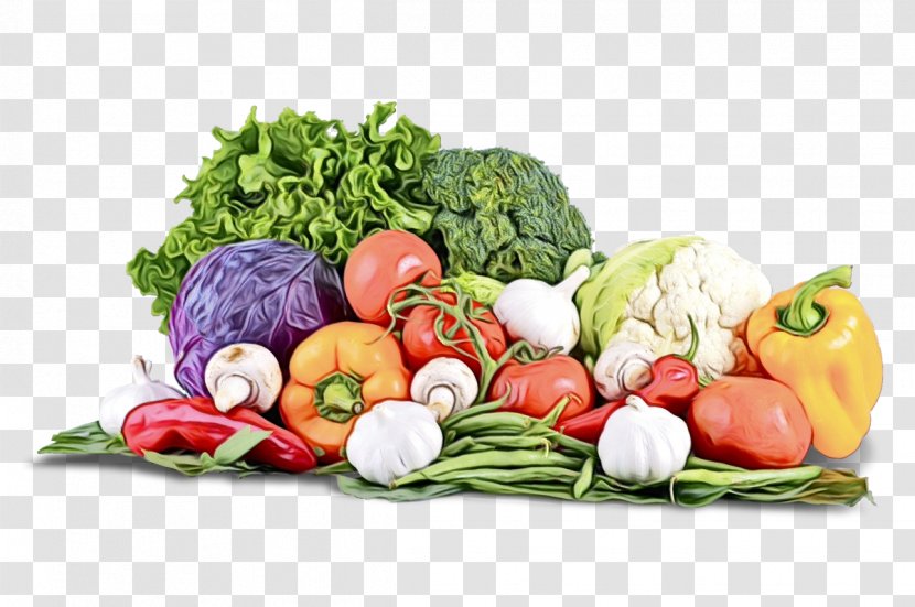 Broccoli Vegetables & Herbs Organic Food Clip Art - Leaf Vegetable - Cauliflower Transparent PNG
