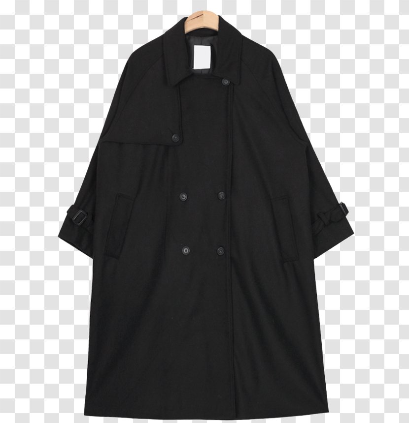 Overcoat Littlewoods Shirt Fashion - Black - Ambulance Coat Transparent PNG