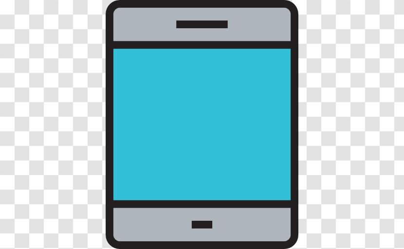 Feature Phone Icon - Touchscreen - An IPad Transparent PNG