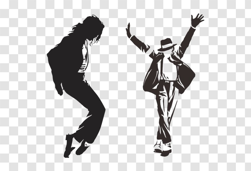 Moonwalk Silhouette Logo - Performing Arts - Mike Transparent PNG