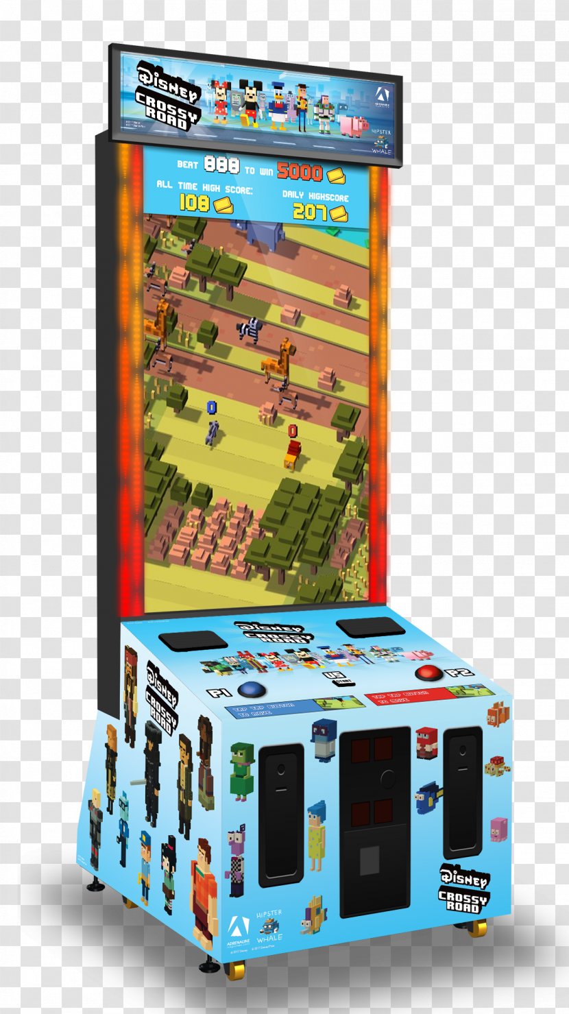 Disney Crossy Road Arcade Game Video Transparent PNG