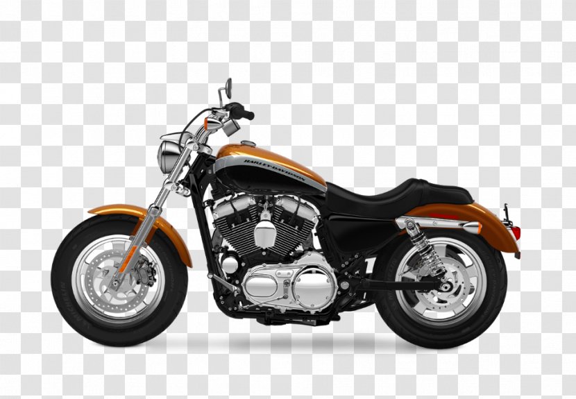 High Octane Harley-Davidson Sportster Custom Motorcycle - Car Transparent PNG