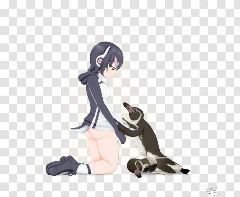 Grape-kun Kemono Friends Humboldt Penguin DeviantArt - Watercolor - Rip Pony Transparent PNG