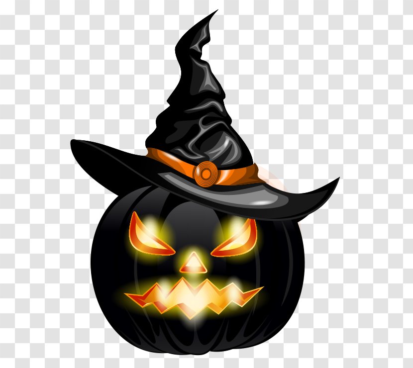 Halloween Pumpkin Jack-o'-lantern Party Witch - Haunted House - Uka Transparent PNG