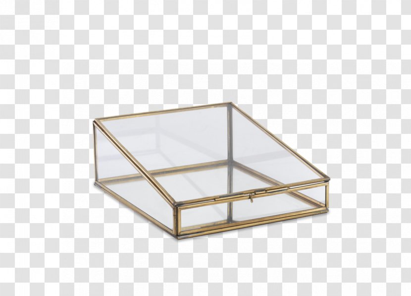 Box Casket Brass Display Case Jewellery - Lid Transparent PNG