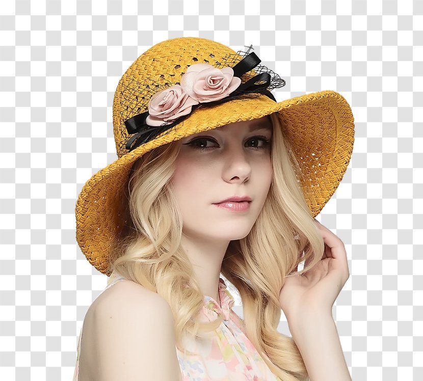 Sun Hat Fedora Cowboy Clothing - Flower Transparent PNG