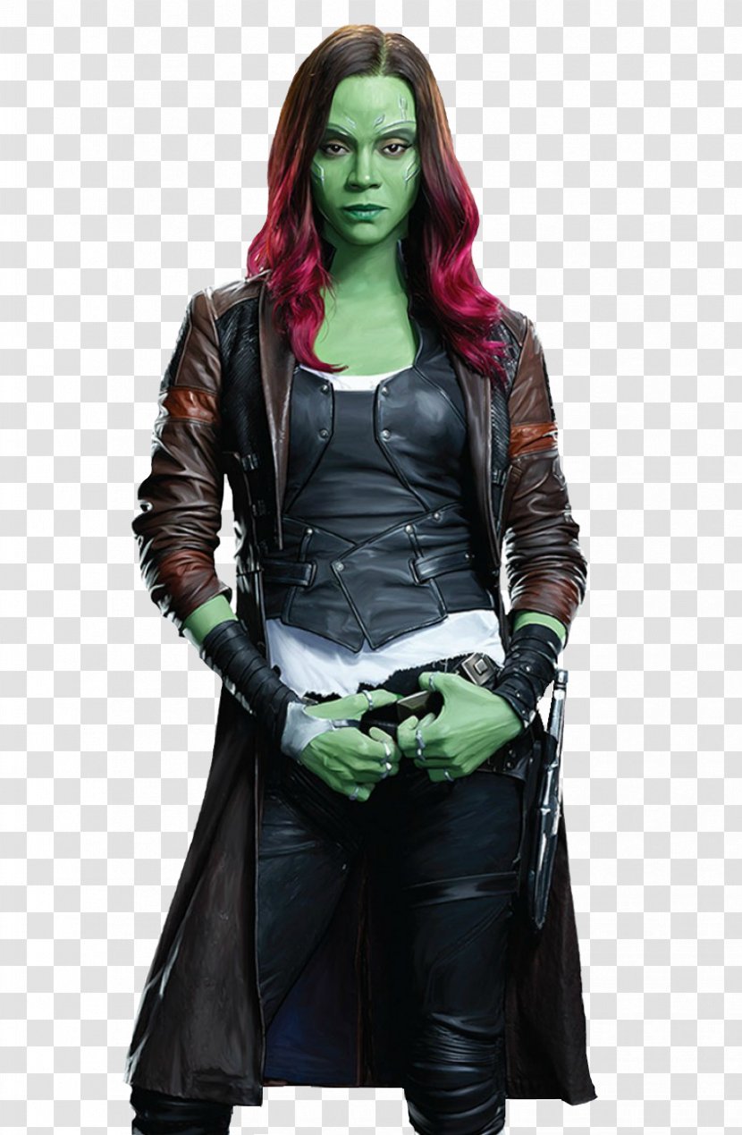 Gamora Guardians Of The Galaxy Vol. 2 Star-Lord Chris Pratt Costume - Tree Transparent PNG