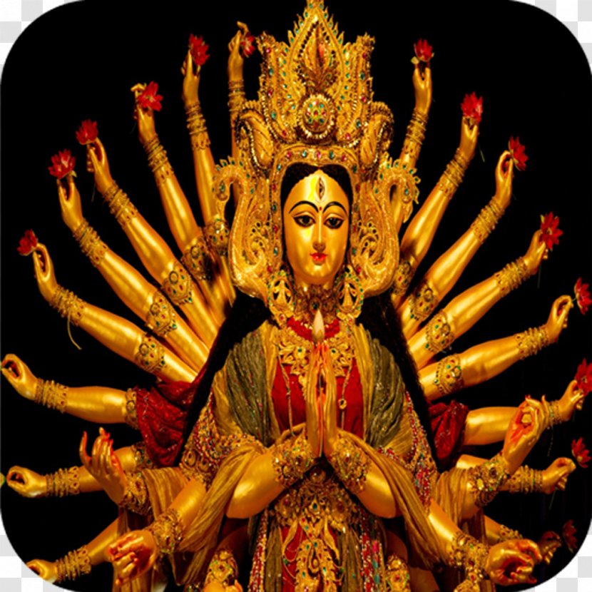 Shiva Durga Puja Devi Mahatmya Navaratri - Temple - Maa Transparent PNG