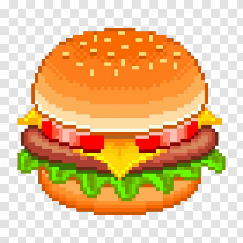 Hamburger Cheeseburger Vector Graphics Royalty-free Stock Photography - Pixelation - Burguer Badge Transparent PNG