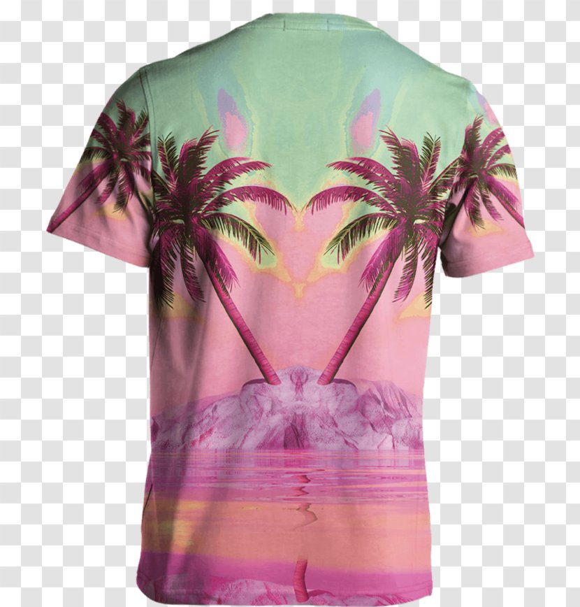 T-shirt Top Sport Hoodie Vaporwave - Tanktop Transparent PNG