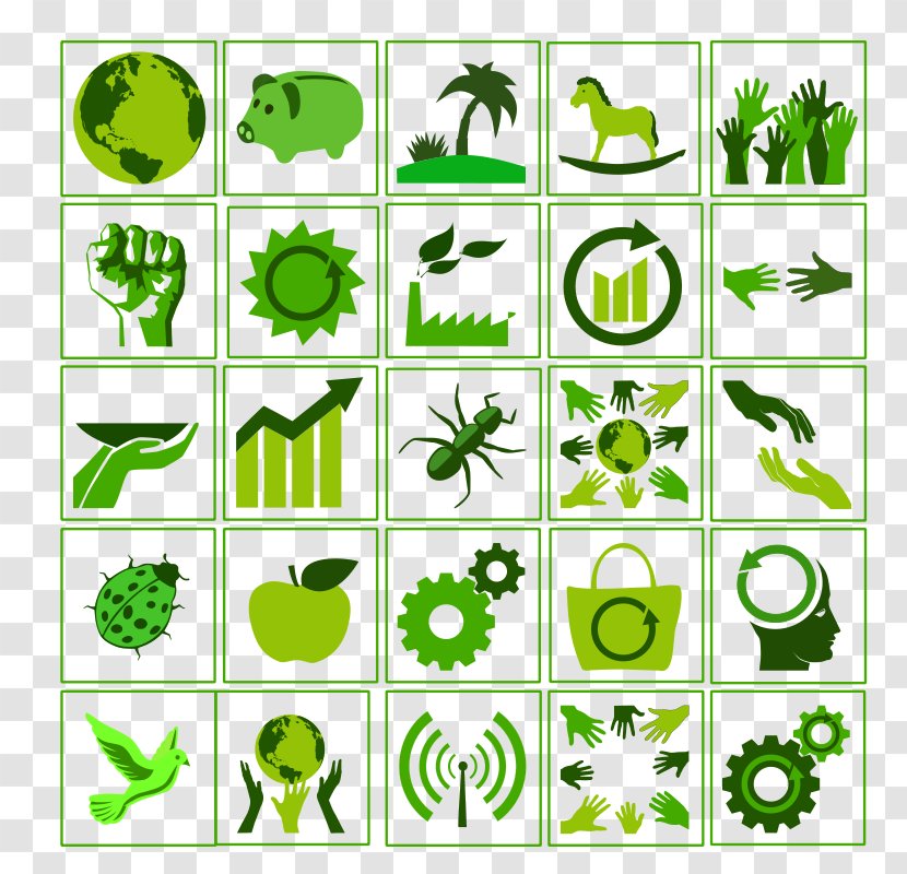 Environmentally Friendly Clip Art - Green Vector Transparent PNG