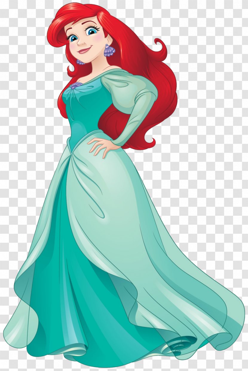 Ariel The Little Mermaid Rapunzel Cinderella Tiana - Walt Disney Company Transparent PNG