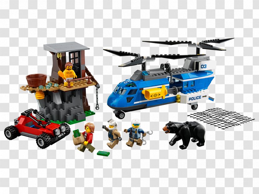 Amazon.com Lego City 60173 Police Mountain Arrest The LEGO Store - Amazoncom - Toy Transparent PNG