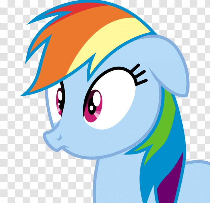 Rainbow Dash Pinkie Pie Fluttershy Pony Clip Art - Frame - Shocked Images Transparent PNG