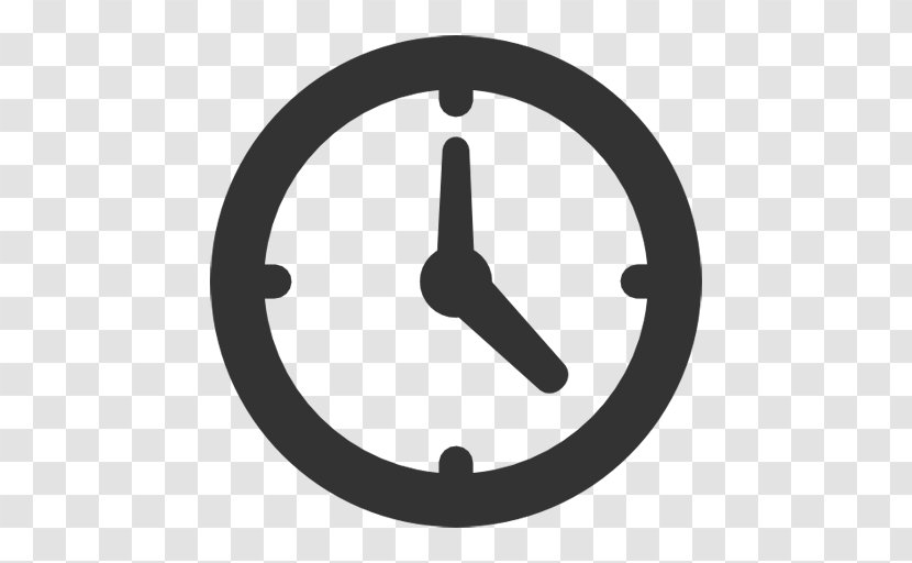 Clock Timer Font Awesome - Symbol - Gray Black Transparent PNG