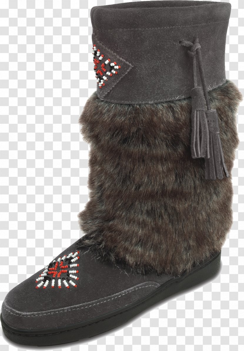 Snow Boot Suede Shoe Fur - Rubber Shoes For Women Lined Transparent PNG