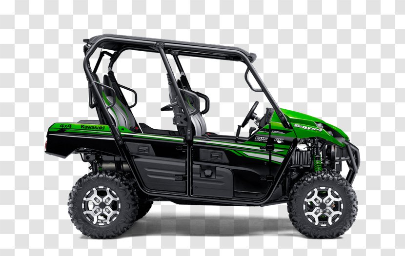 Side By Kawasaki Heavy Industries Motorcycle & Engine All-terrain Vehicle - Model Car Transparent PNG