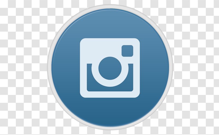 Social Media Symbol - Blue Transparent PNG