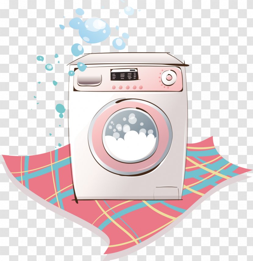 Washing Machine Cartoon Laundry - House - Automatic Transparent PNG