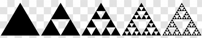 Sierpinski Triangle Fractal Carpet Pascal's Mathematics Transparent PNG