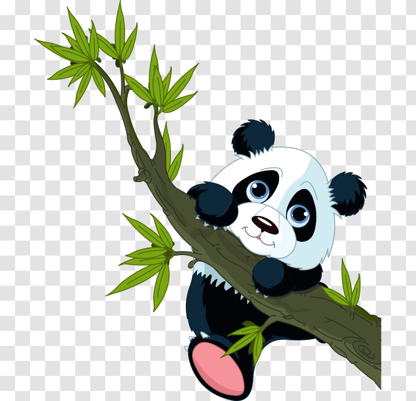 Giant Panda Red Bear Cartoon Clip Art Transparent PNG