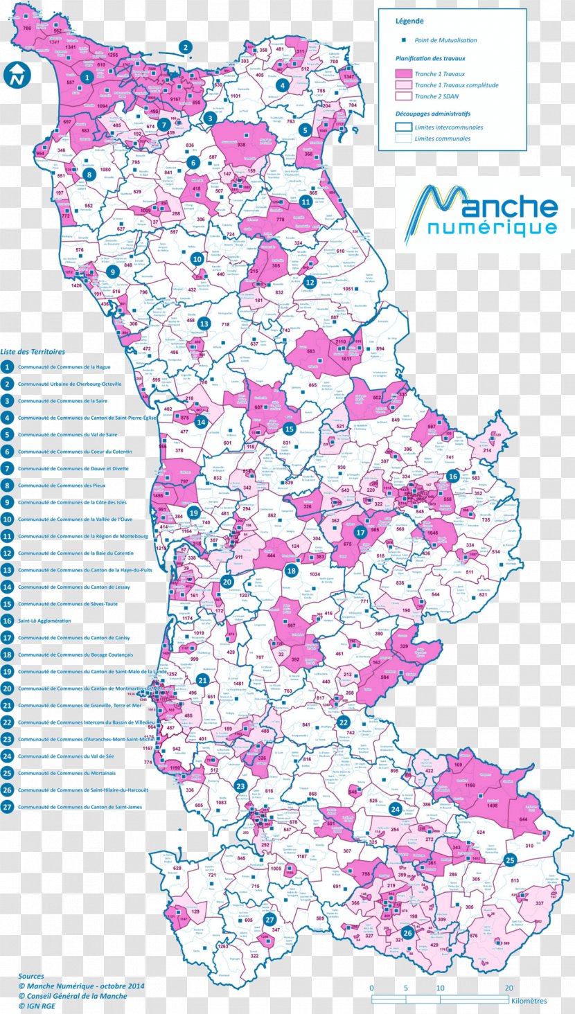 Line Point Syndicat Mixte Manche Numérique Pink M Map Transparent PNG