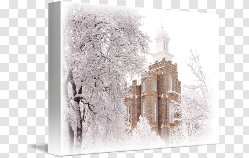 Logan Temple Gallery Wrap Canvas Photography - Utah - Lds Transparent PNG