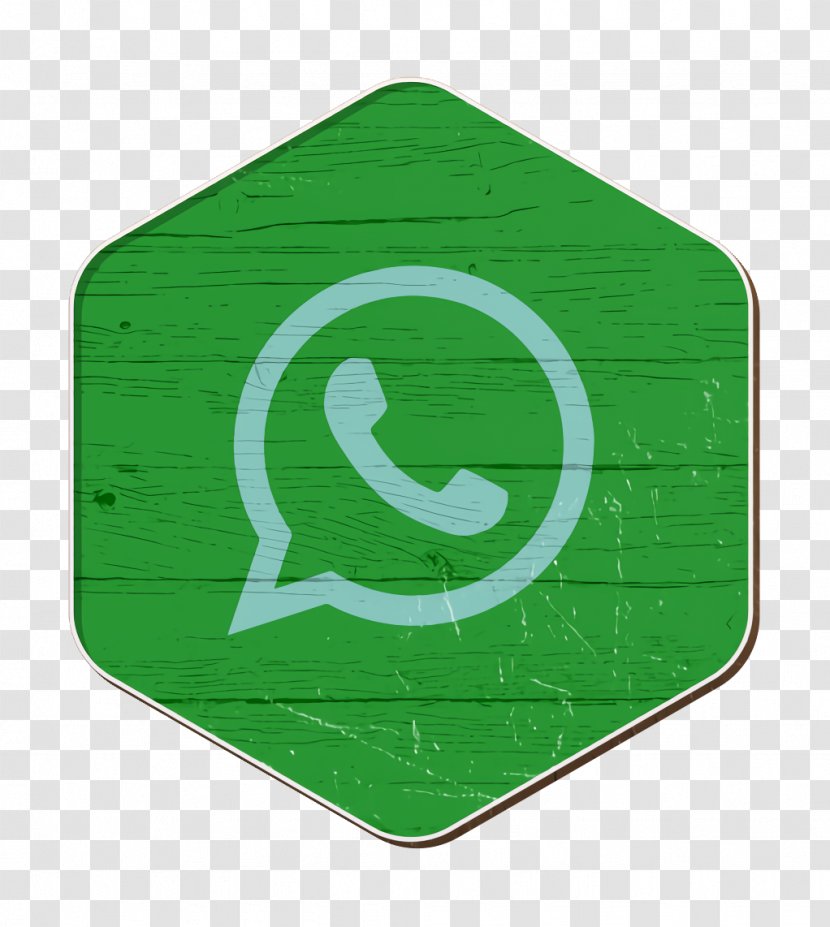 Media Icon Plygon Hexagon Social - Whatsapp - Number Signage Transparent PNG