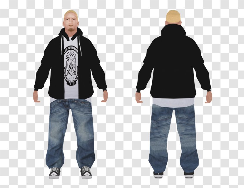 Grand Theft Auto: San Andreas Multiplayer Hoodie Mod Video Game - Jeans - Rockstar Games Transparent PNG