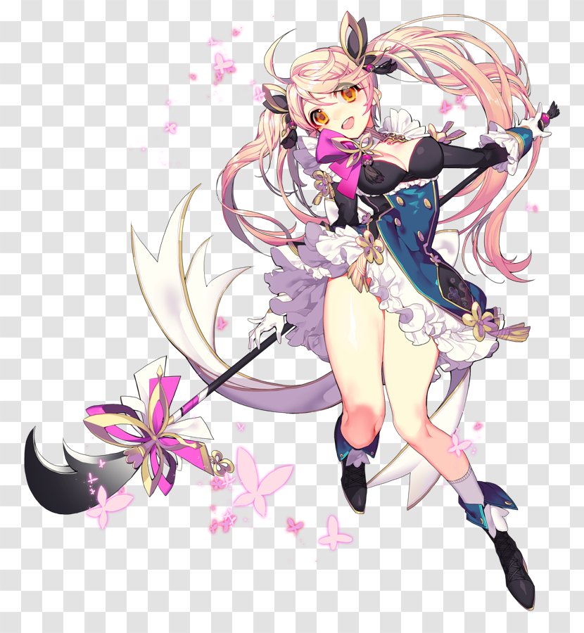 Elsword Butterfly Character Game Fashion - Tree Transparent PNG