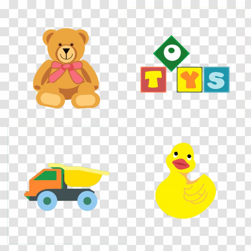 Duck Child Toy Clip Art - Frame - Cute Bear Stock Image Transparent PNG