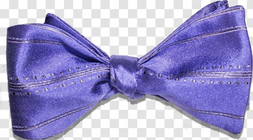 Bow Tie Silk Blue Necktie Paisley - Polka Dot - Pattern Transparent PNG