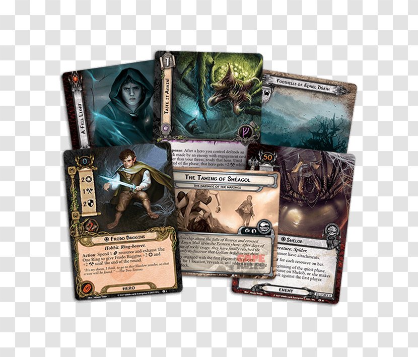 The Lord Of Rings: Card Game - Rings Transparent PNG