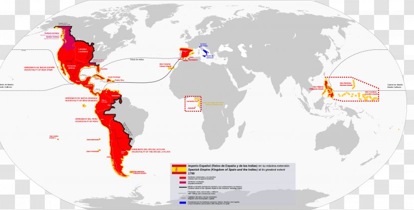 Spanish Empire British Spain Louisiana Purchase - Political Map Transparent PNG