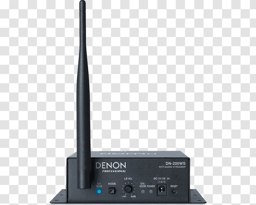 Radio Receiver DENON PRO DN-202WT Wireless Audio Transmitter Video Sender Stereophonic Sound - Home - şalgam Transparent PNG