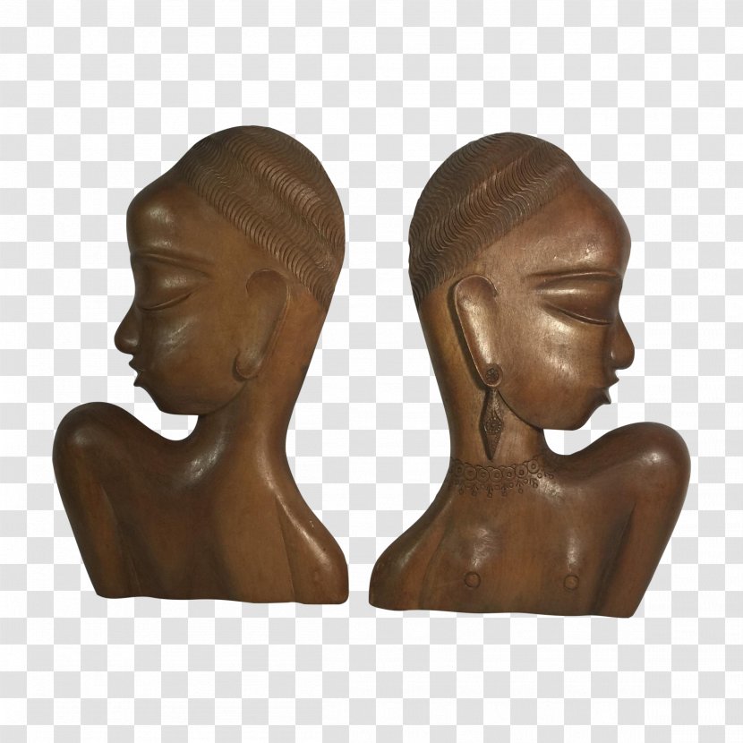 Bronze Sculpture Forehead Bust - Metal - Mannequin Transparent PNG