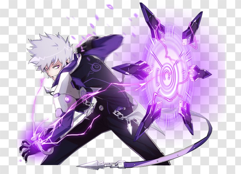 Elsword Psyker EVE Online KOG Games Massively Multiplayer Role-playing Game - Cartoon - Flower Transparent PNG