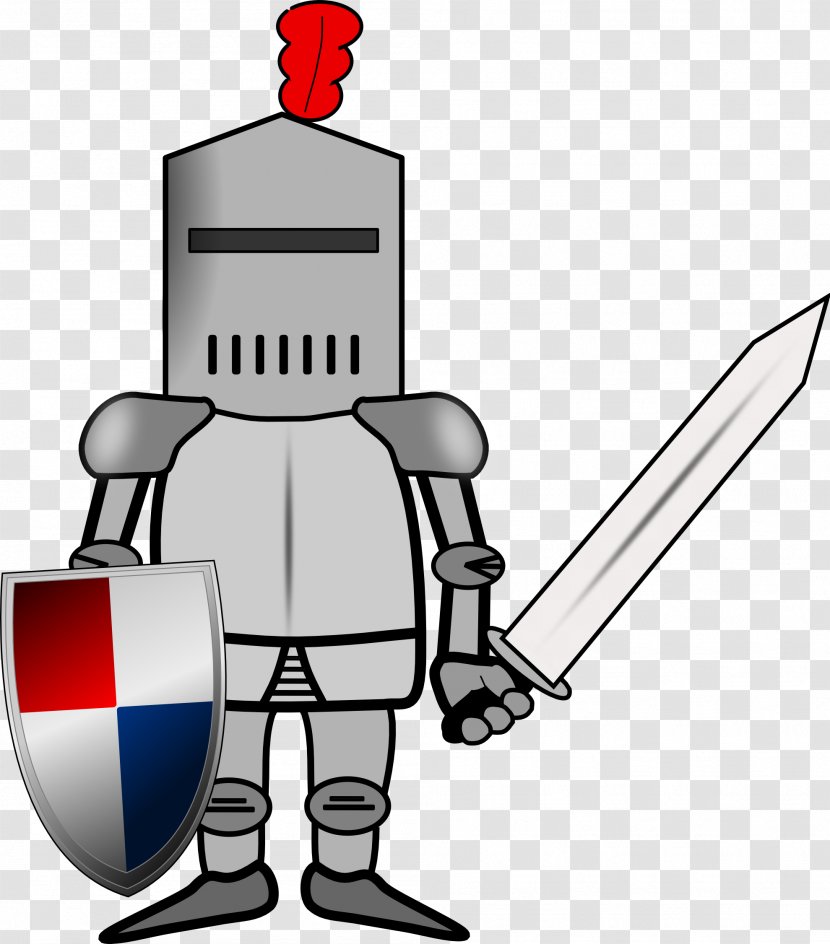 Knight Middle Ages Clip Art - Free Content - Cliparts Transparent PNG