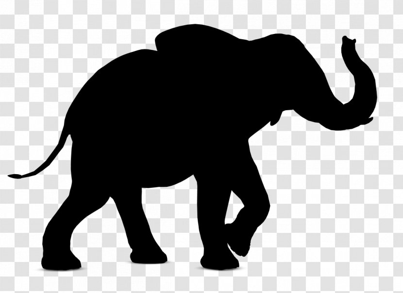 Illustration Indian Elephant Image Silhouette - Advertising Transparent PNG