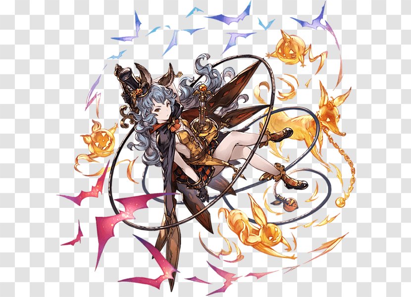 Granblue Fantasy The Idolmaster Cinderella Girls Cygames GameWith Halloween - Fictional Character - Bangs Ornament Transparent PNG