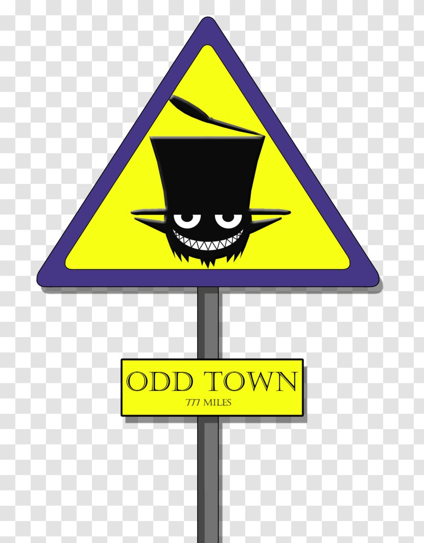 Traffic Sign Line Triangle Yellow - Road Transparent PNG