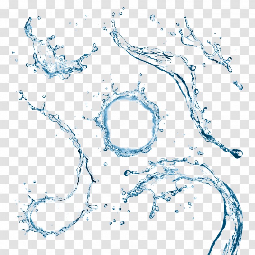 Drop Clip Art - Map - Water Drops Image Transparent PNG