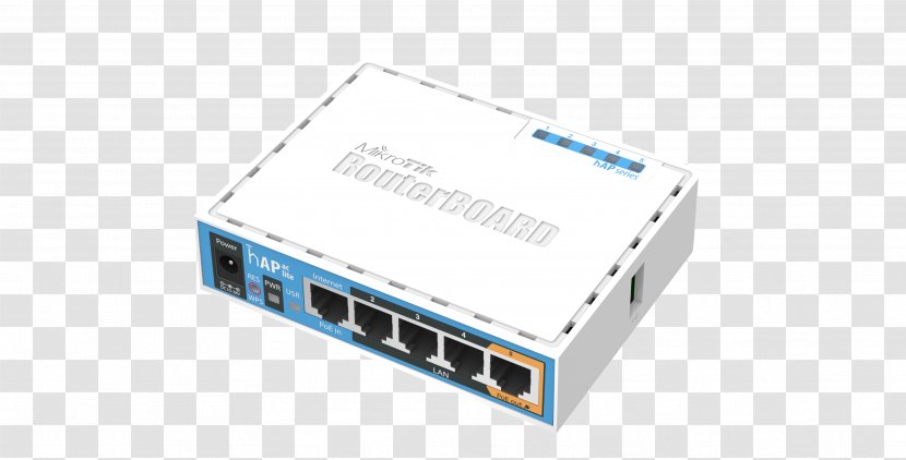 Wireless Access Points MikroTik RouterBOARD HAP-Lite RB941-2nD Router - 4-port Switch (integrated)EN, Fast EN, IEEE 802.11b, 802.11g, 802.11nPort Transparent PNG