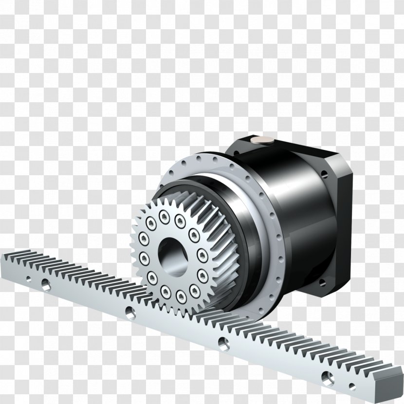 Rack And Pinion Gear Train Sprocket - Engine Transparent PNG